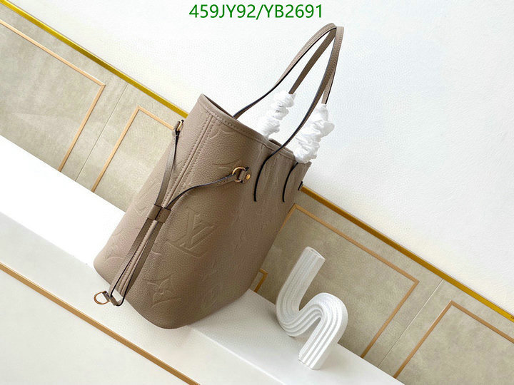 LV Bags-(Mirror)-Neverfull-,Code: YB2691,$: 459USD