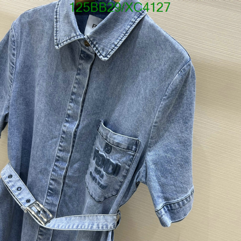 Clothing-Fendi, Code: XC4127,$: 125USD