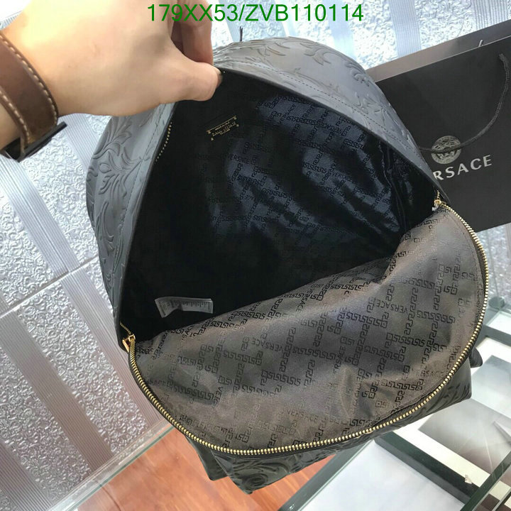 Versace Bag-(Mirror)-Backpack-,Code: ZVB110114,$:179USD