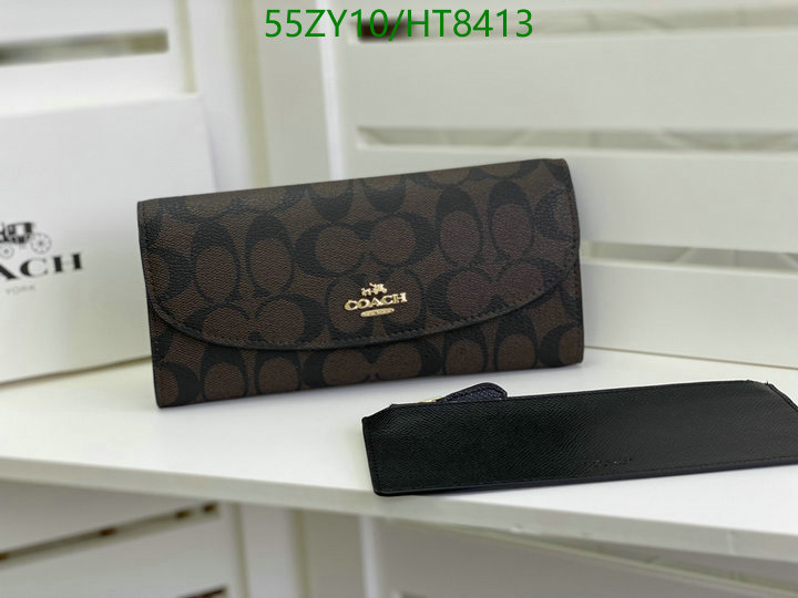 Coach Bag-(4A)-Wallet-,Code: HT8413,$: 55USD