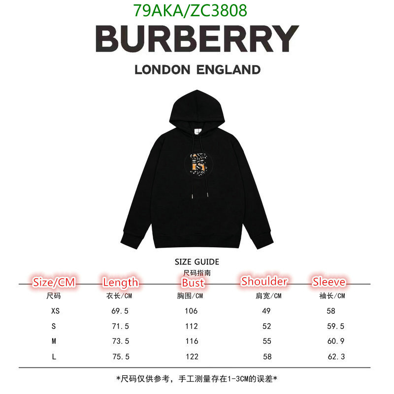 Clothing-Burberry, Code: ZC3808,$: 79USD