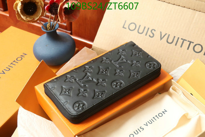 LV Bags-(Mirror)-Wallet-,Code: ZT6607,$: 109USD