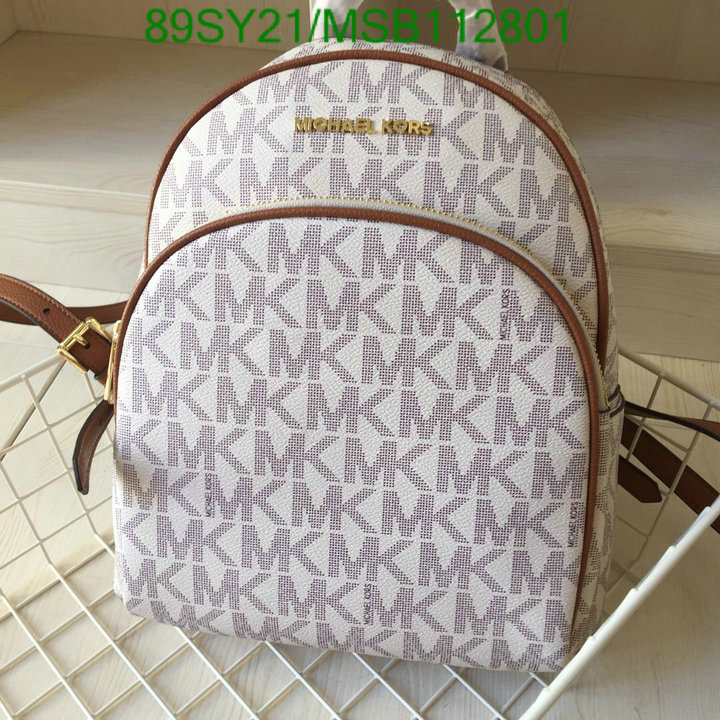 Michael Kors Bag-(4A)-Backpack-,Code: MSB112801,$: 109USD