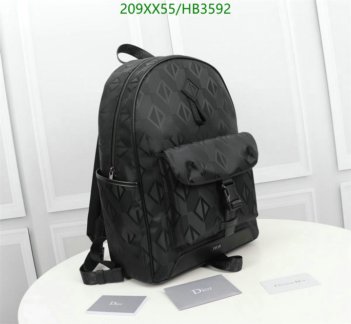 Dior Bags -(Mirror)-Backpack-,Code: HB3592,$: 209USD