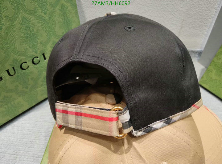 Cap -(Hat)-Burberry, Code: HH6092,$: 27USD