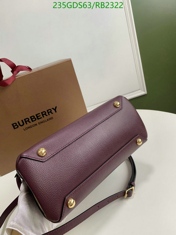 Burberry Bag-(Mirror)-Handbag-,Code: RB2322,$: 235USD