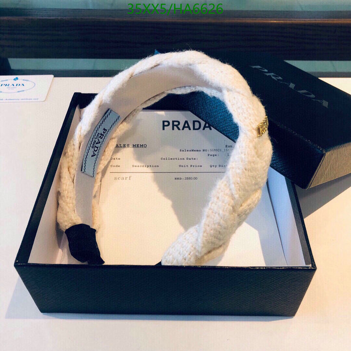 Headband-Prada, Code: HA6626,$: 35USD