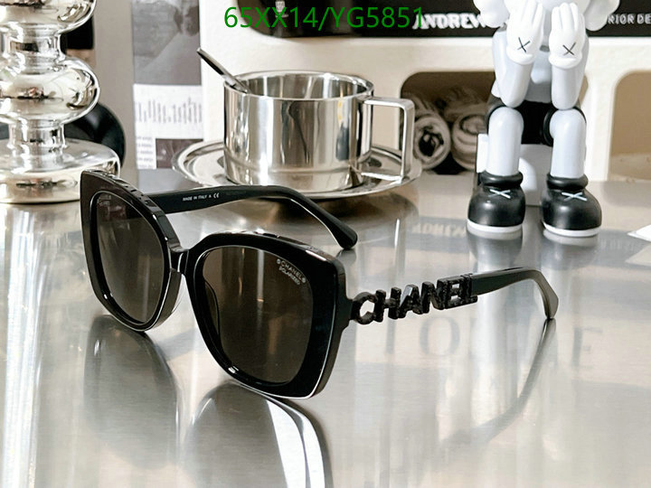 Glasses-Chanel,Code: YG5851,$: 65USD
