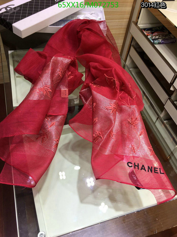 Scarf-Chanel,Code: M072753,$: 65USD