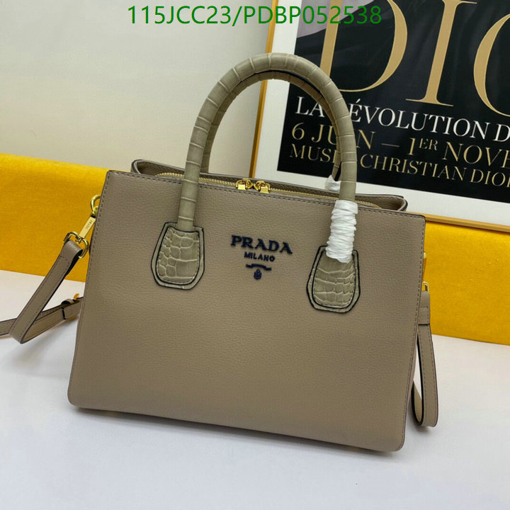 Prada Bag-(4A)-Handbag-,Code: PDBP052538,$: 115USD