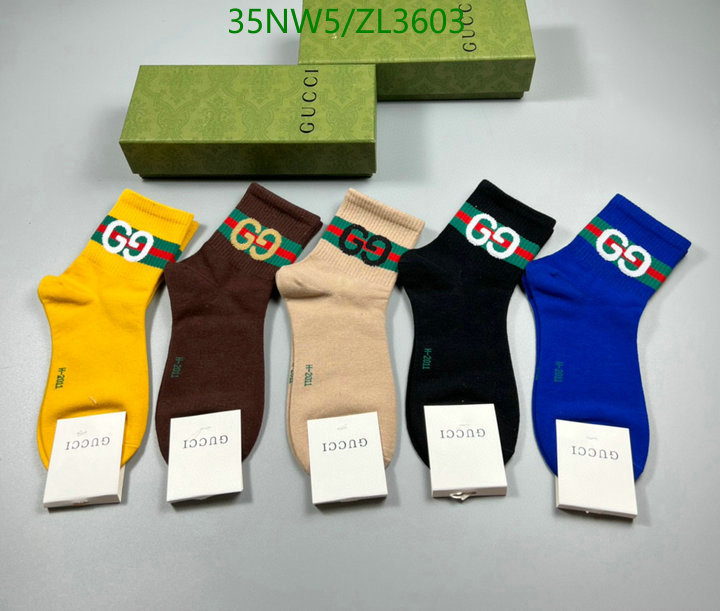 Sock-Gucci, Code: ZL3603,$: 35USD