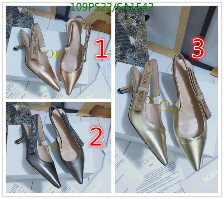 Women Shoes-Dior,Code: SA1542,$: 109USD