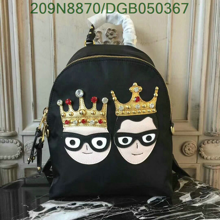 D&G Bag-(Mirror)-Backpack-,Code: DGB050367,$: 209USD