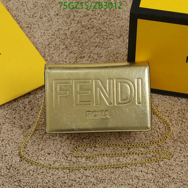 Fendi Bag-(4A)-Diagonal-,Code: ZB3012,$: 75USD