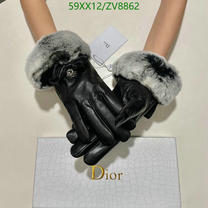 Gloves-Dior, Code: ZV8862,$: 59USD