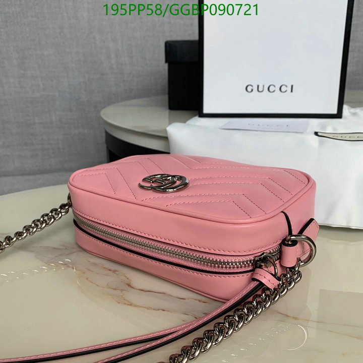 Gucci Bag-(Mirror)-Marmont,Code: GGBP090721,$:195USD