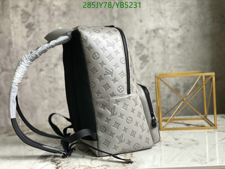 LV Bags-(Mirror)-Backpack-,Code: YB5231,$: 285USD
