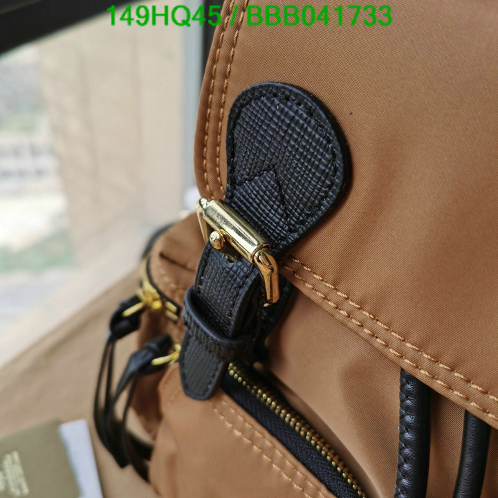 Burberry Bag-(Mirror)-Backpack-,Code: BBB041733,$: 149USD