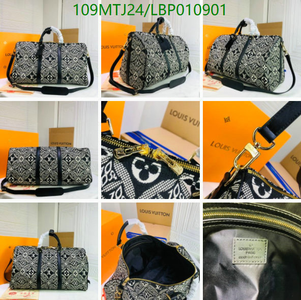 LV Bags-(4A)-Keepall BandouliRe 45-50-,Code: LBP010901,$: 109USD