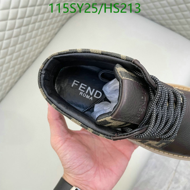 Men shoes-Fendi, Code: HS213,$: 115USD