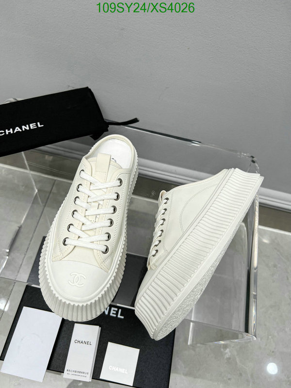 Women Shoes-Chanel, Code: XS4026,$: 109USD