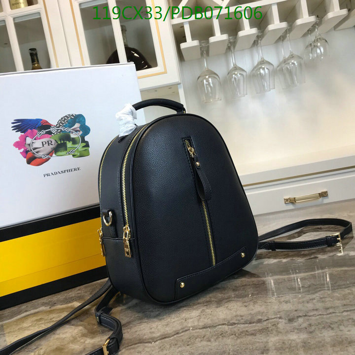 Prada Bag-(4A)-Backpack-,Code: PDB071606,$:119USD
