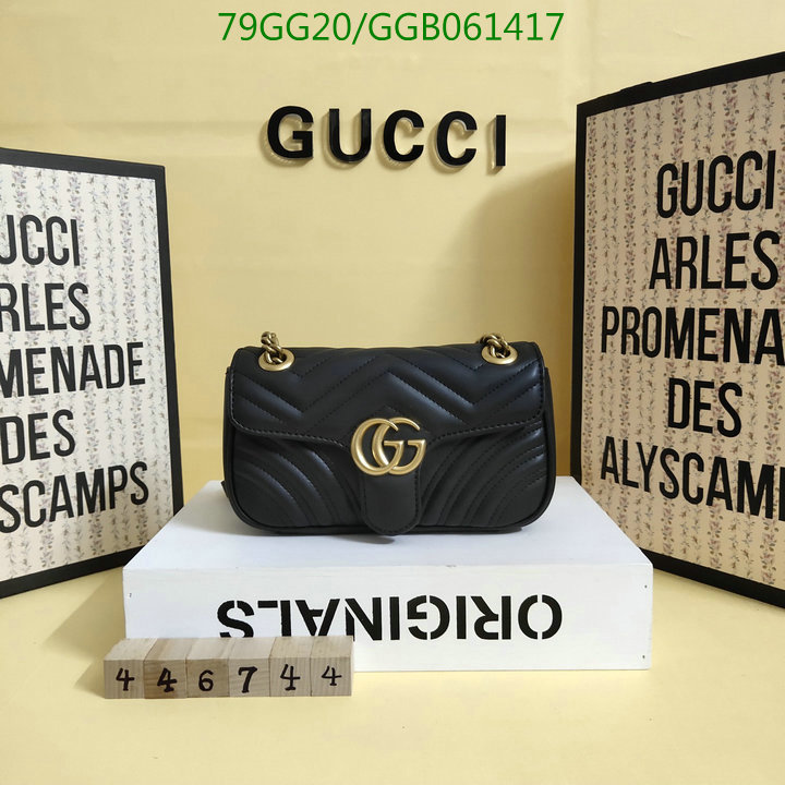 Gucci Bag-(4A)-Marmont,Code: GGB061417,$:79USD