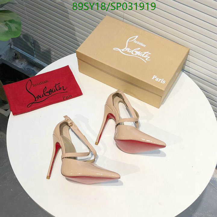 Women Shoes- Christian Louboutin,-Code: SP031919,$: 89USD