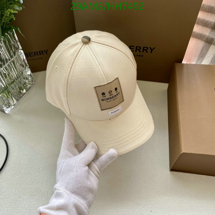 Cap -(Hat)-Burberry, Code: HH7492,$: 29USD