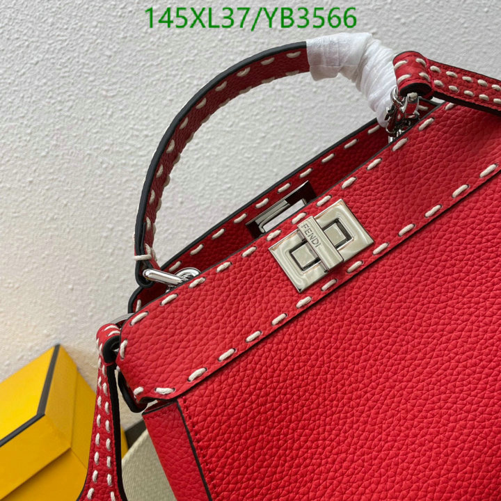 Fendi Bag-(4A)-Peekaboo,Code: YB3566,$: 145USD