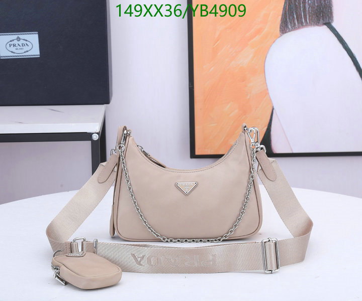 Prada Bag-(Mirror)-Re-Edition 2005,Code: YB4909,$: 149USD