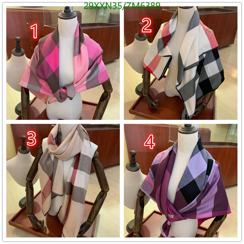 Scarf-Burberry, Code: ZM6389,$: 29USD