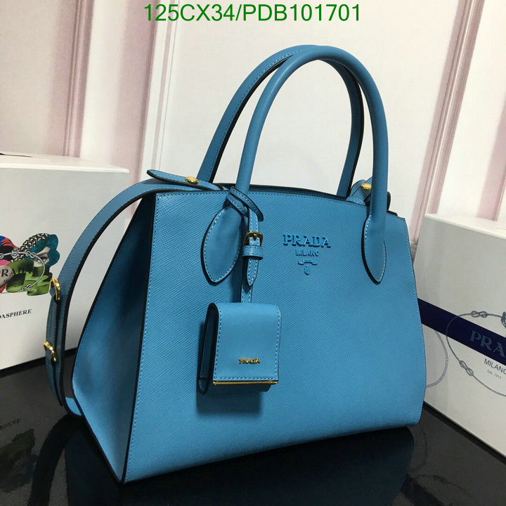 Prada Bag-(4A)-Handbag-,Code: PDB101701,$:125USD