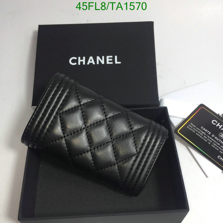 Chanel Bags ( 4A )-Wallet-,Code: TA1570,$: 45USD