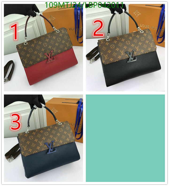 LV Bags-(4A)-Handbag Collection-,Code: LBP042011,$: 109USD