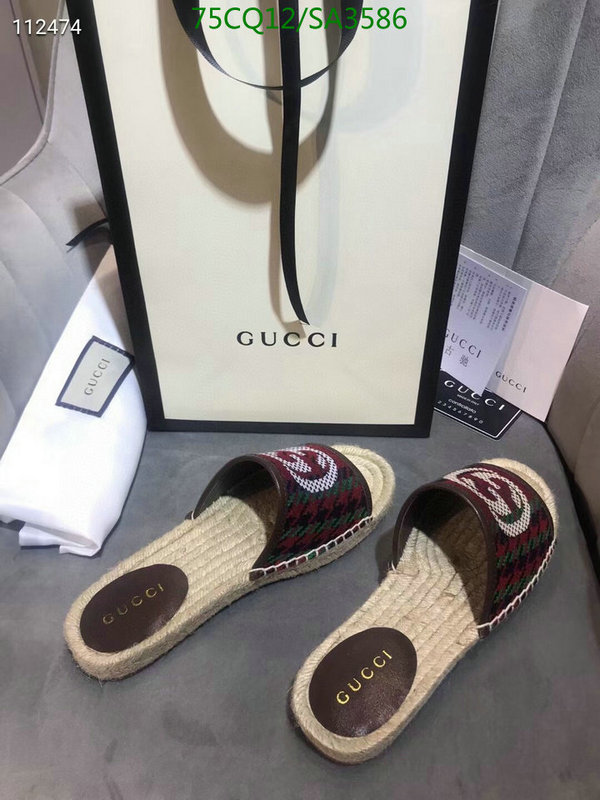 Women Shoes-Gucci, Code: SA3586,$: 75USD