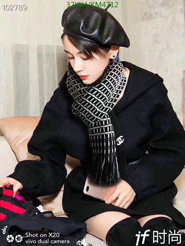 Scarf-Chanel,Code: KM4712,$: 32USD