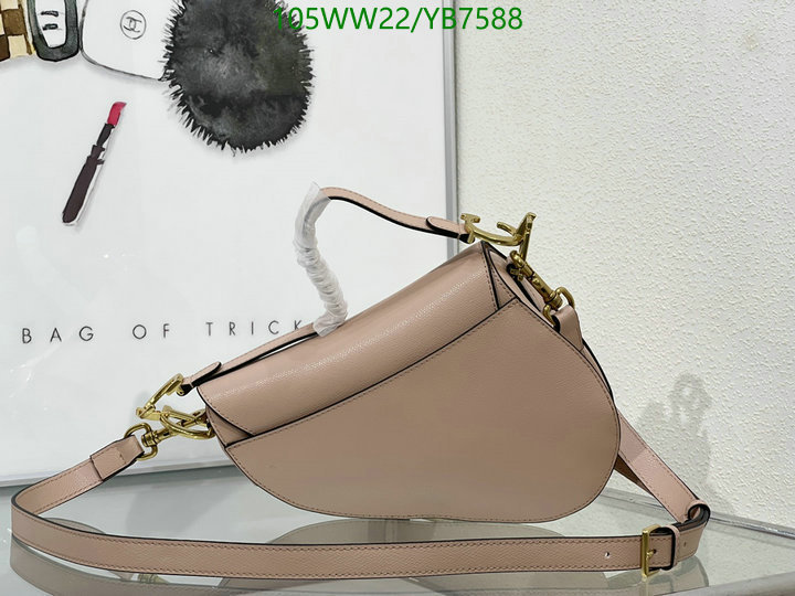 Dior Bags-(4A)-Saddle-,Code: YB7588,$: 105USD