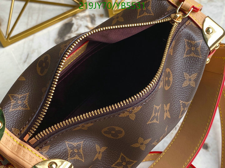 LV Bags-(Mirror)-Petite Malle-,Code: YB5531,$: 219USD