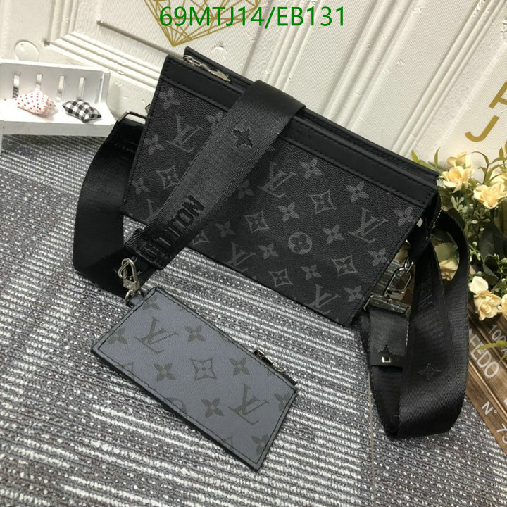 LV Bags-(4A)-New Wave Multi-Pochette-,Code: EB131,$: 69USD