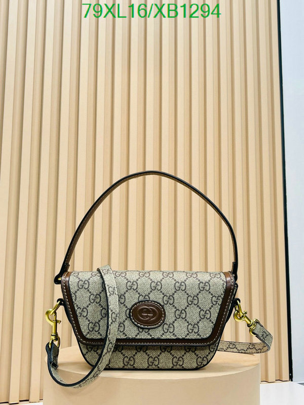 Gucci Bag-(4A)-Diagonal-,Code: XB1294,$: 79USD