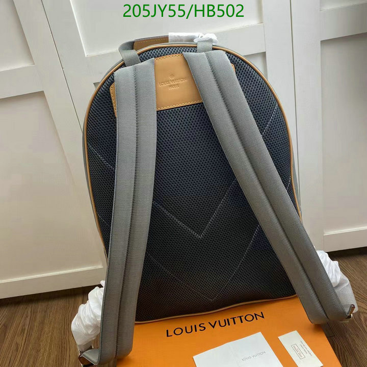 LV Bags-(Mirror)-Backpack-,Code: HB502,$: 205USD