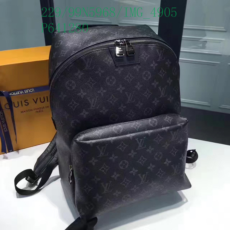 LV Bags-(Mirror)-Backpack-,Code：LB113051,$: 229USD