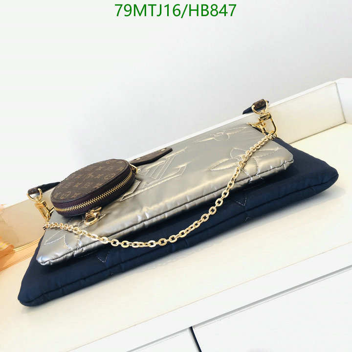 LV Bags-(4A)-New Wave Multi-Pochette-,Code: HB847,$: 79USD