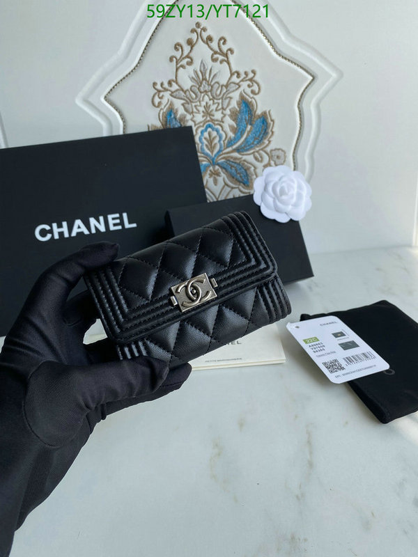 Chanel Bags -(Mirror)-Wallet-,Code: YT7121,$: 59USD