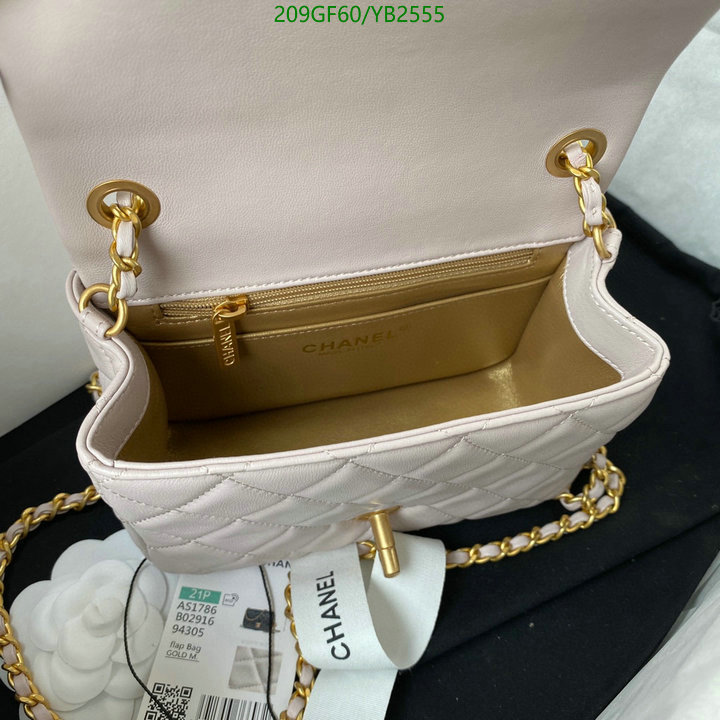 Chanel Bags -(Mirror)-Diagonal-,Code: YB2555,$: 209USD