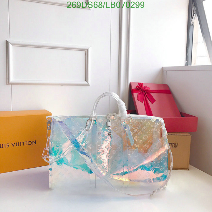 LV Bags-(Mirror)-Keepall BandouliRe 45-50-,Code: LB070299,$:269USD