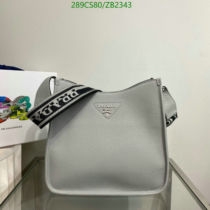 Prada Bag-(Mirror)-Diagonal-,Code: ZB2343,$: 289USD