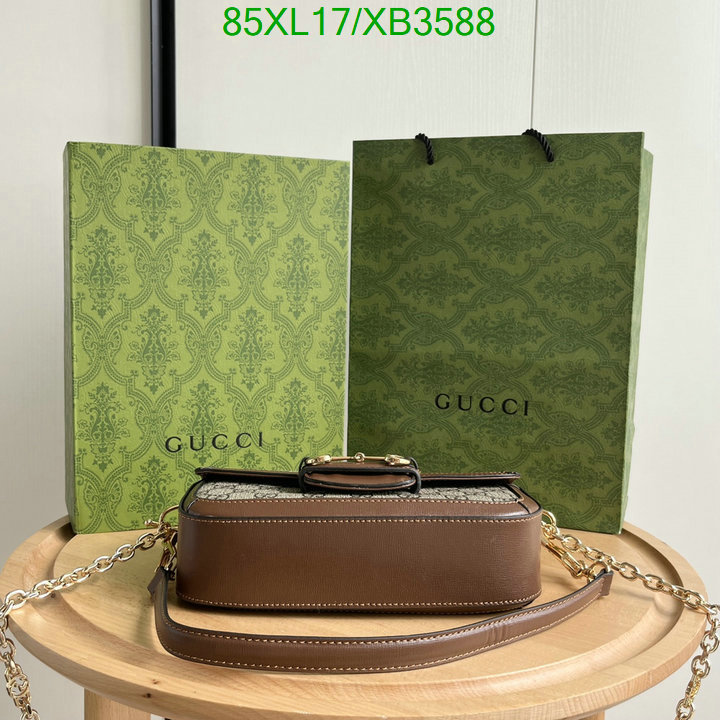 Gucci Bag-(4A)-Horsebit-,Code: XB3588,$: 85USD