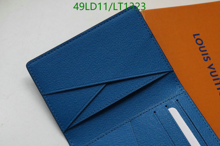 LV Bags-(Mirror)-Wallet-,Code: LT1323,$: 49USD